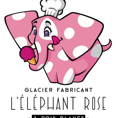 L’Eléphant Rose à Pois Blancs - Photo 1